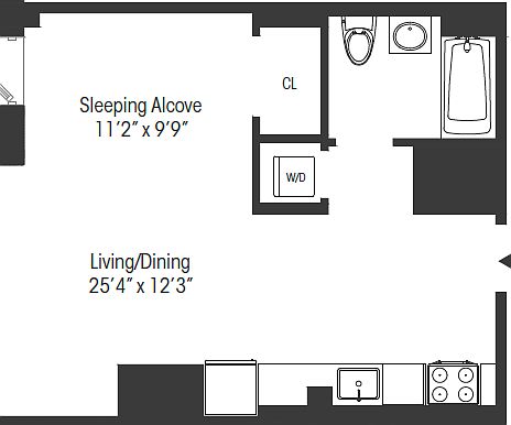 2nd image of 1215 Broadway APT 204