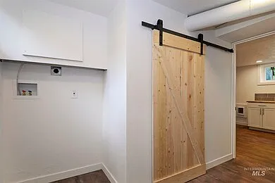 Laundry area 2, New LG Front Loading Washer/ Dryer Unit installed