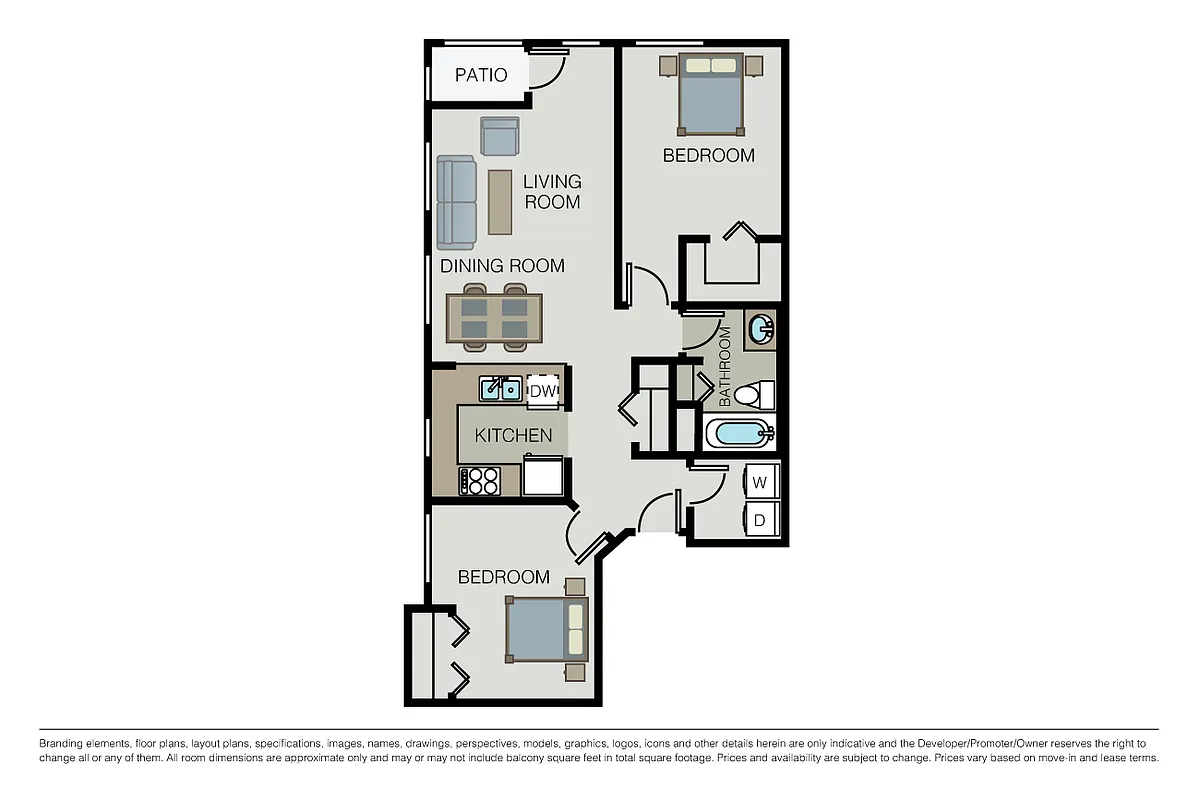 Floor plan Plan 2A