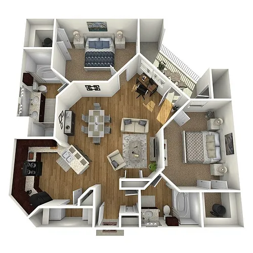 Floor plan B2D