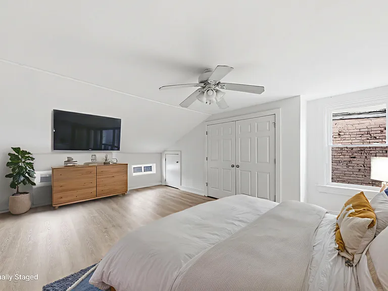 2nd bedroom, virtually staged.