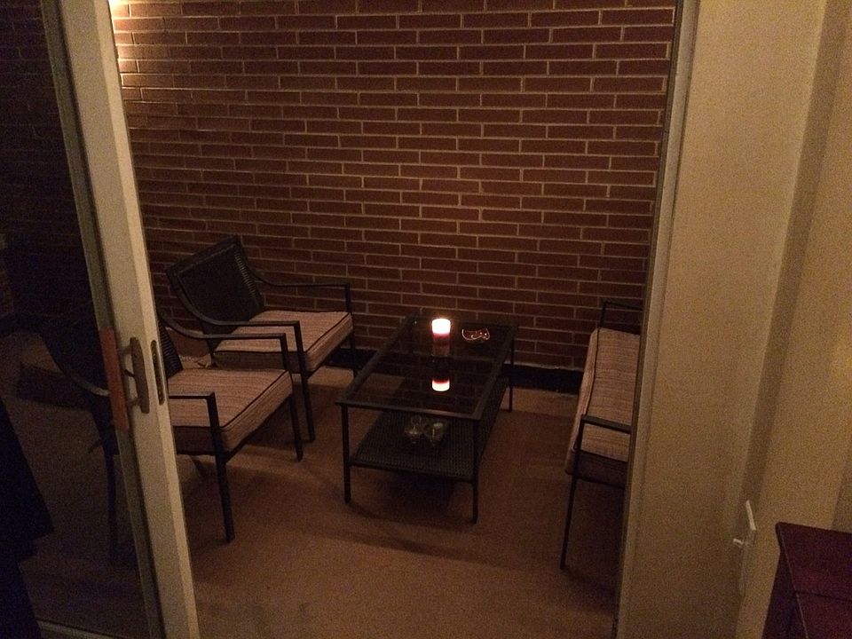 Large Covered Side Balcony