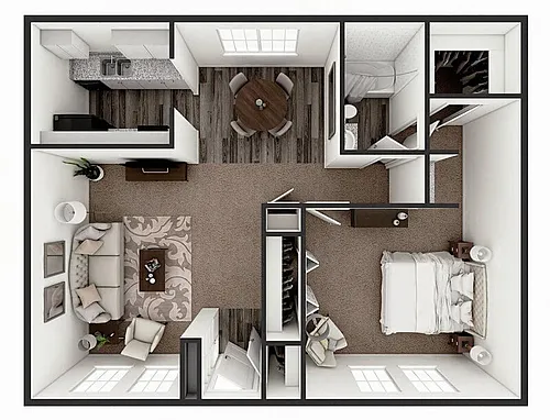 Floor plan The Dover