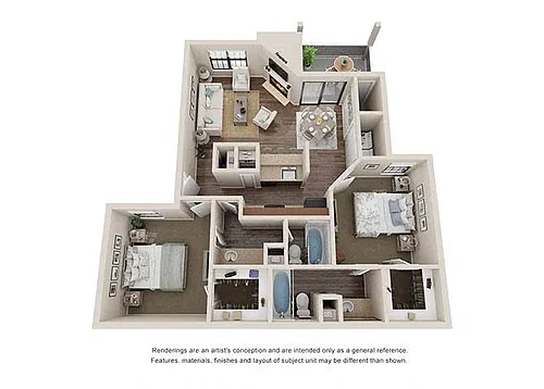 Floor plan B3