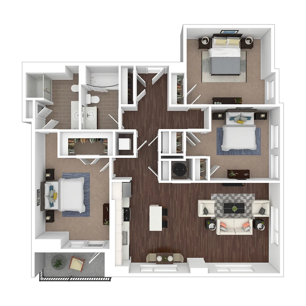 Floor plan C1