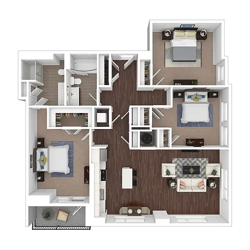 Floor plan C1