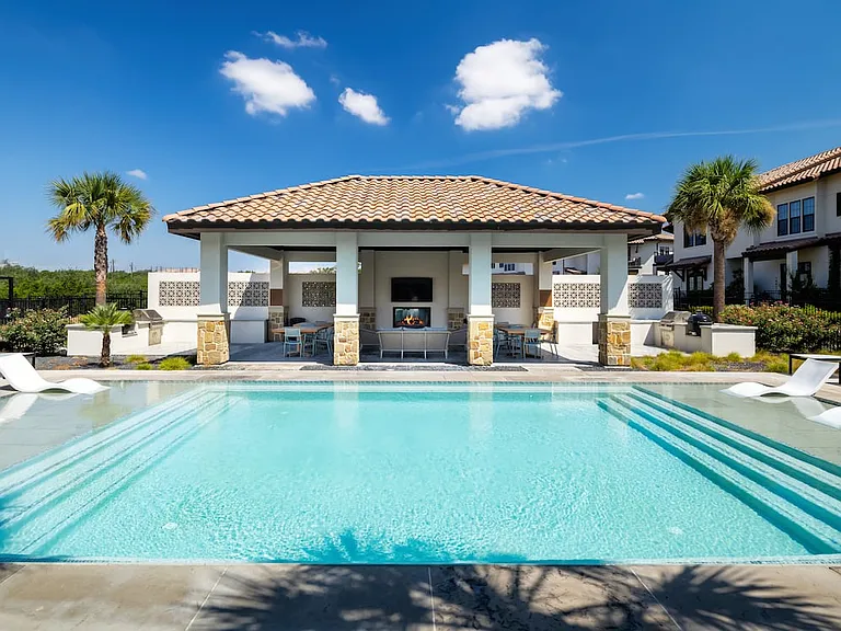 Pool and sundeck