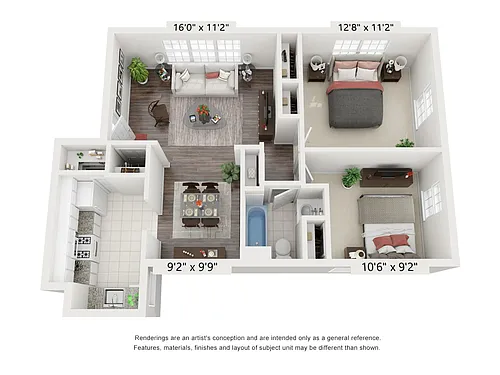 Floor plan A-3