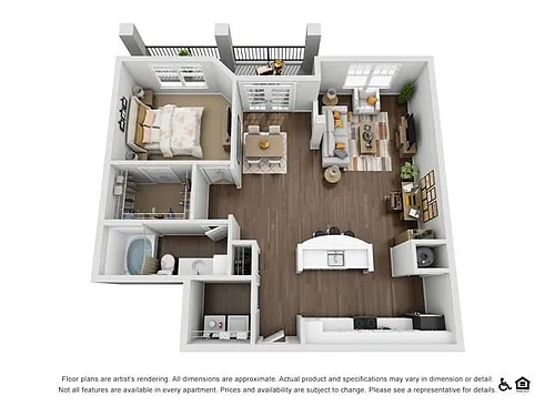 Floor plan 1BO
