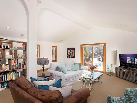 Main living area with deck 
