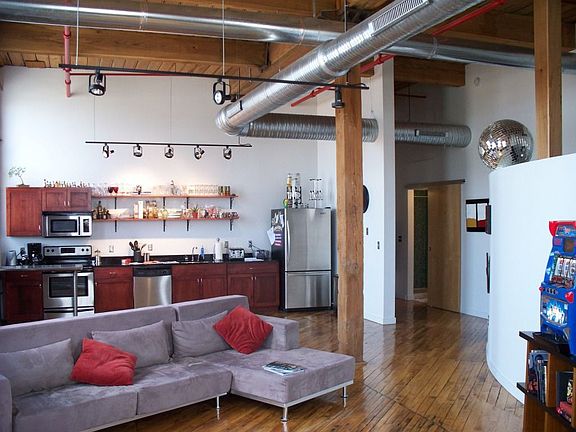 Another view of the Living Room & Kitchen