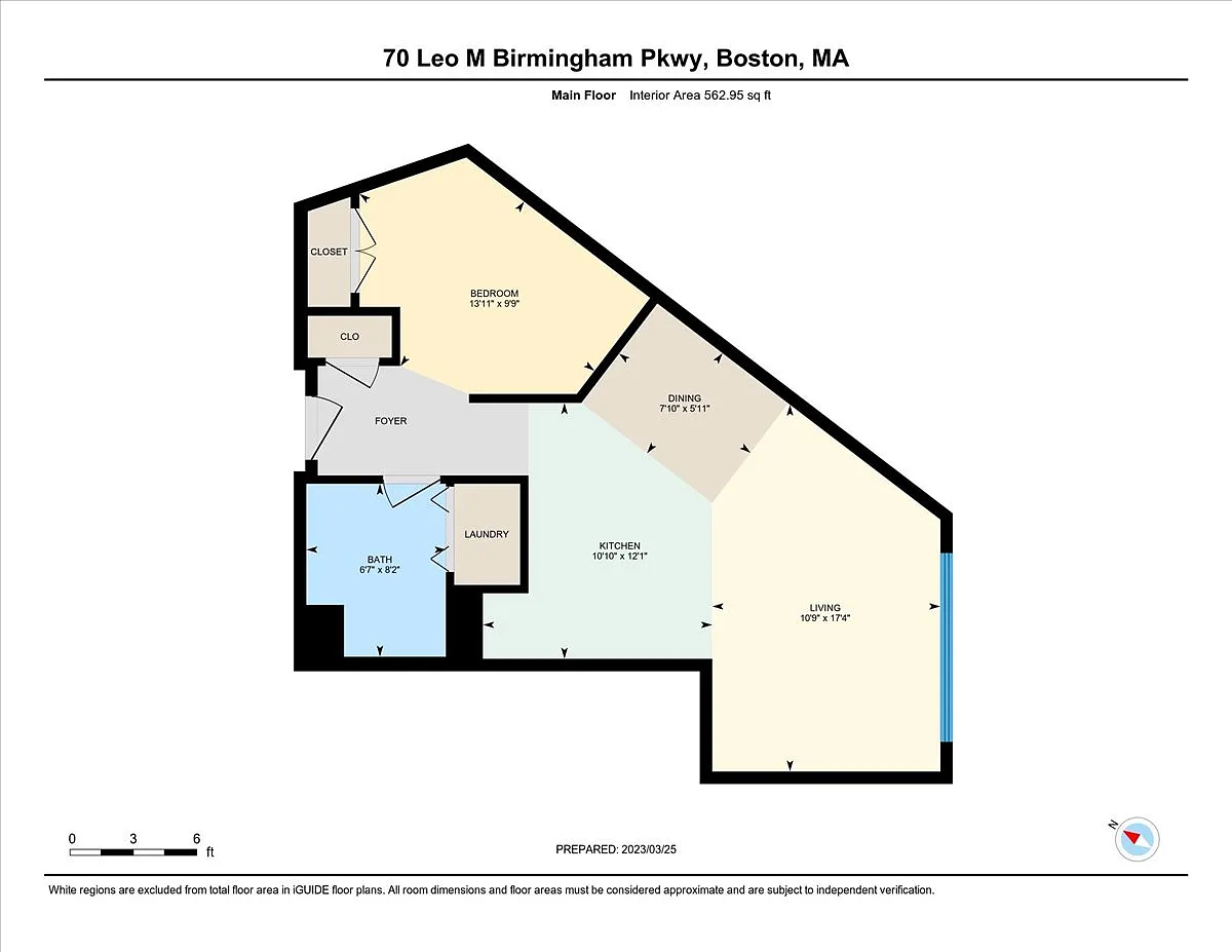 1 bed, 597 sqft, $2,650 — Photo 2