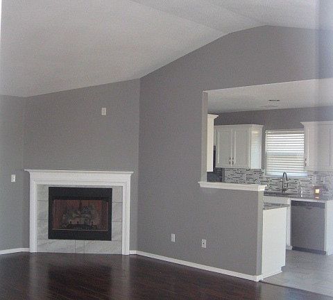 Living Room with fireplace
