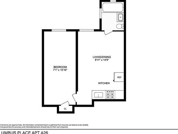 2nd image of 30 Columbia Pl #A26