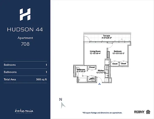Floor plan M2 Terrace