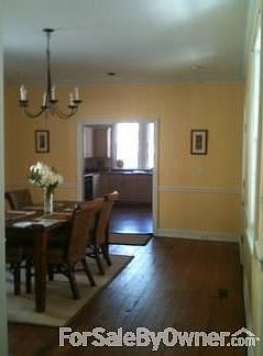Dining Room and Kitchen from Foyer