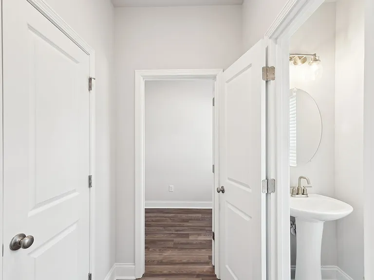 Half bathroom on the 1st floor