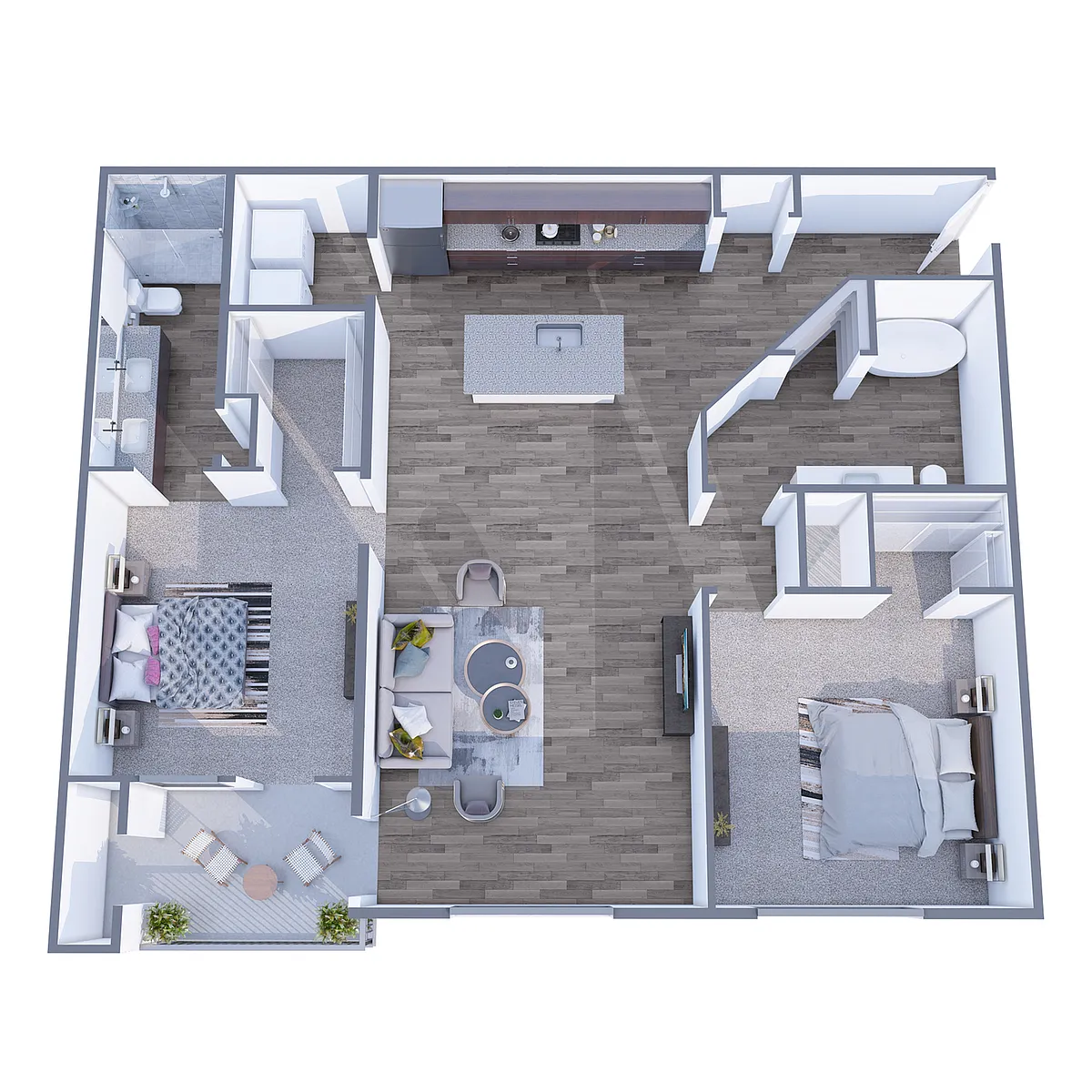 Floor plan B4