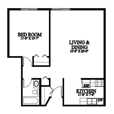 Floor plan A8