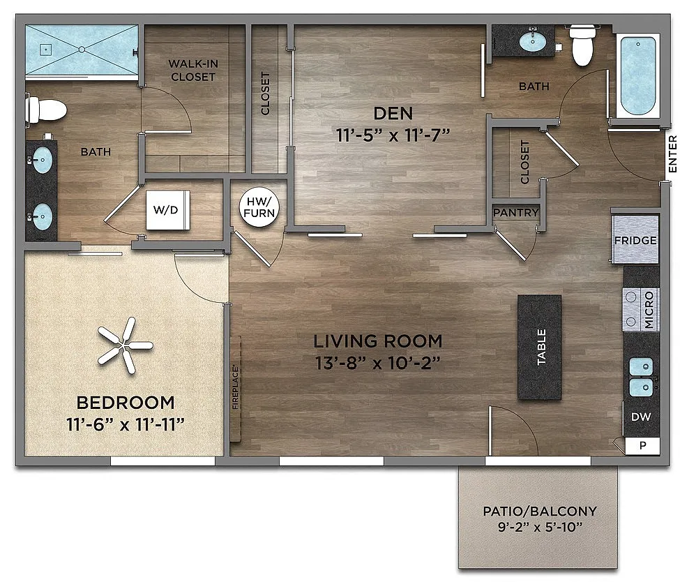 Floor plan Rome