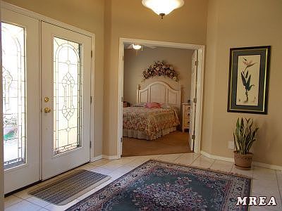 Beautiful Entry with Beveled Glass Doors