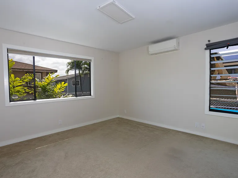 Bedroom #4 (1st Floor) with Split AC Unit!