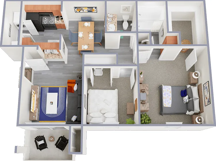 The Darlington Floorplan Diagram