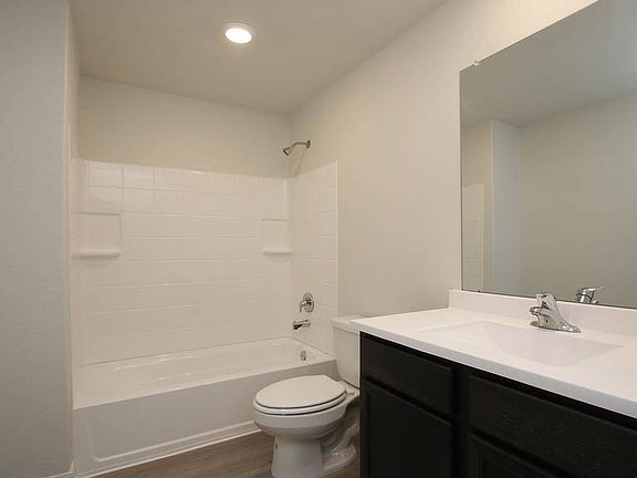 Children and guests will appreciate the extra room in the second full bath upstairs.