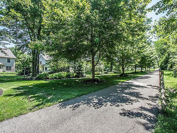 Bike path behind home