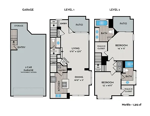 Floor plan Marble