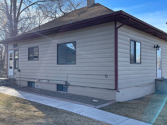 Rear and Side of Home