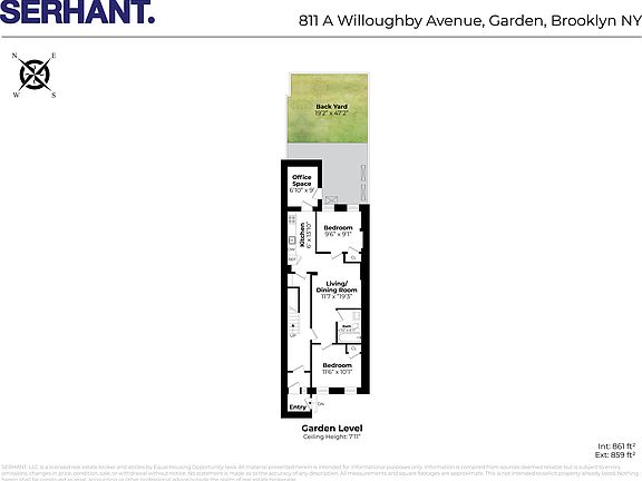 2nd image of 811A Willoughby Ave