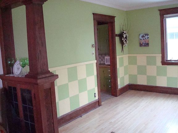 View of Dining Room from Living Room