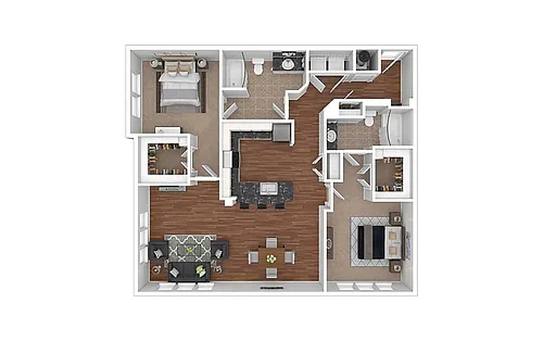 Floor plan B9 - Mountain Laurel