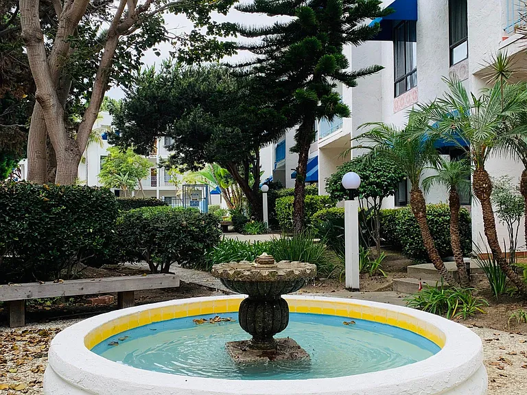 Safe and quiet courtyard