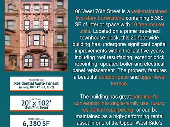 106 W 76th St, New York, NY 10023