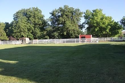 Side Yard/Chicken Coop, Rabbit Hutch, Single Horse Stable and Vegetable Garden