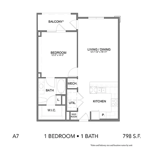 Floor plan HHA7