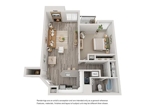 Floor plan Crest