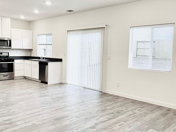 Open kitchen and living room