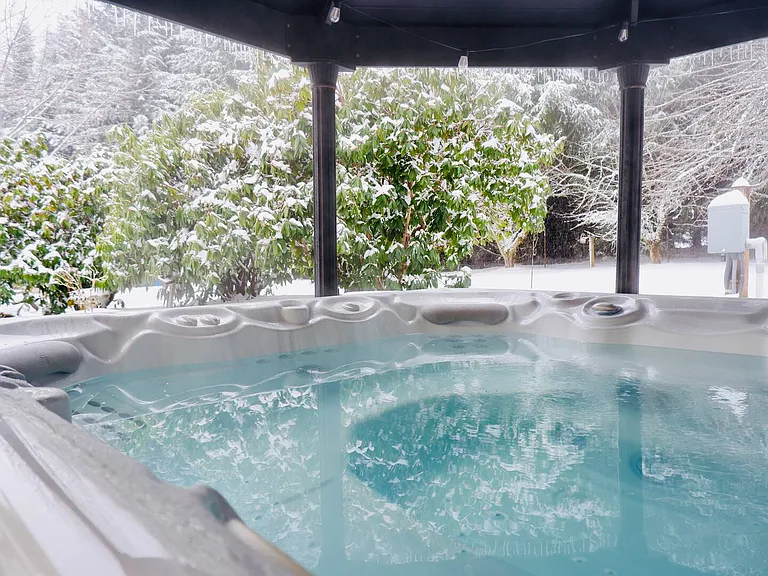 Hot tub hookup - hot tub is for sale