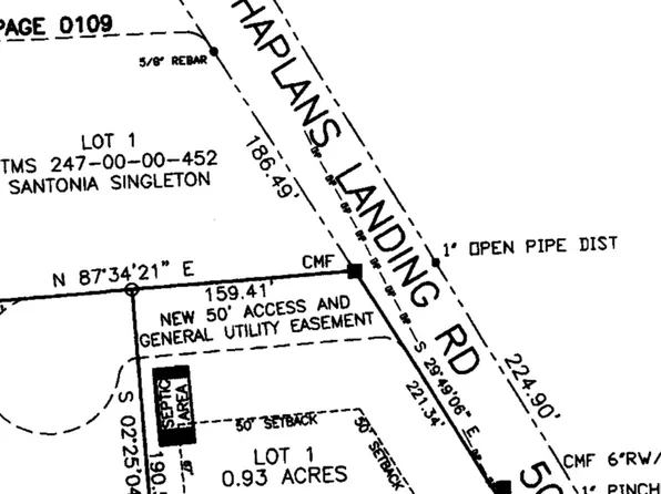 0 Chaplins Landing Rd Lot 1, Hollywood, SC 29449