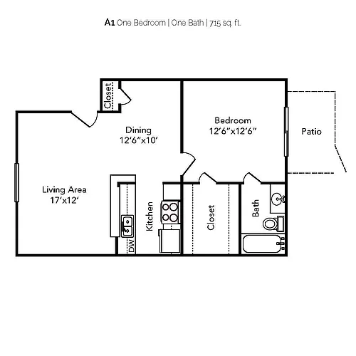 Floor plan A1