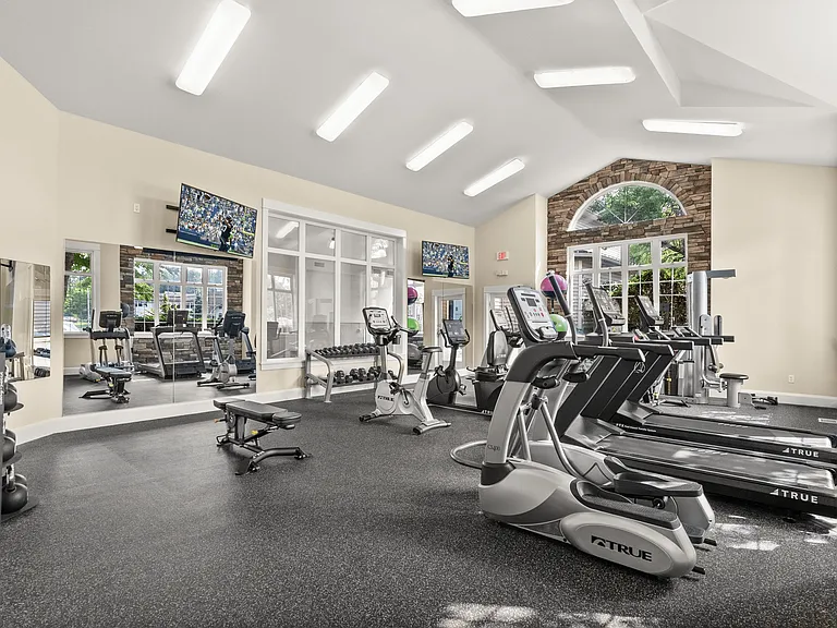 Stay active in our modern fitness center