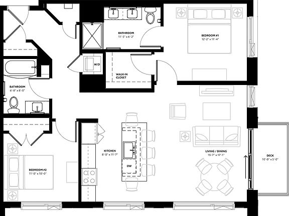 2nd image of 65 Lewis St #Penthouse 615