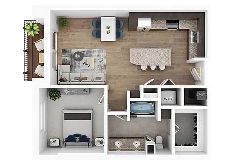 Floor plan A8