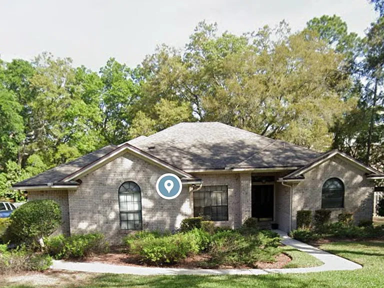 Front of the home