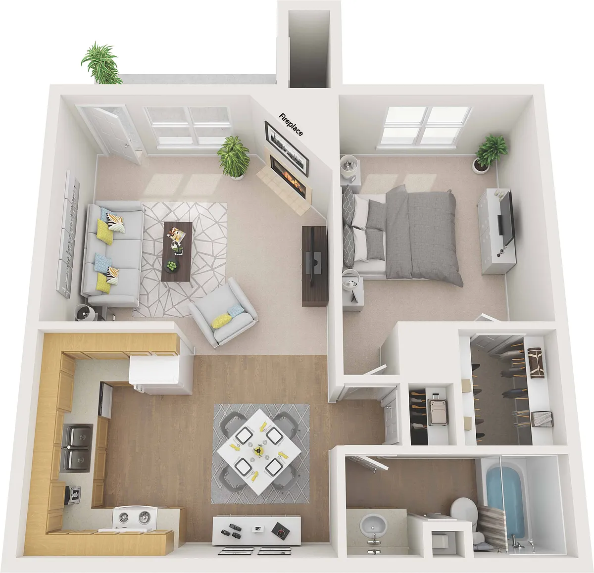Floor plan A1R