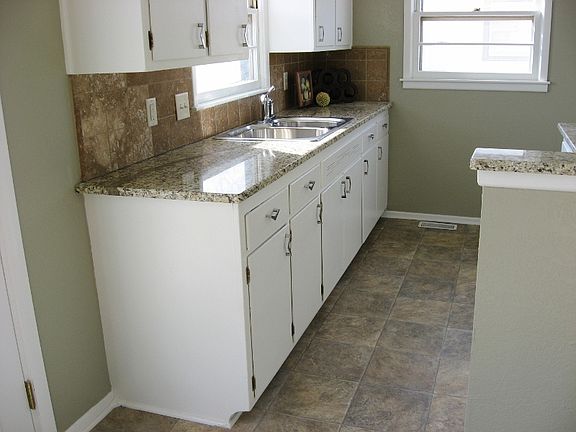 Cozy Kitchen with Granite Counter Tops