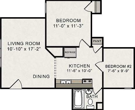 2nd image of 831 Grant St APT A